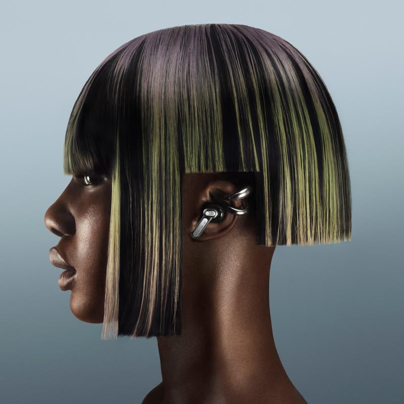 Nothing Ear (3) Wireless Earbuds with 95Db Super Mic Dual MEMS Beamforming Mics Adaptive Noise Cancellation & Hi-Res LDAC Audio 12Mm Driver IP54 Splash Resistant Voice Control